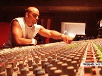 Mixing on an SSL-4000 @ the Caribbean Sound Basin (Trinidad) - click for next photo