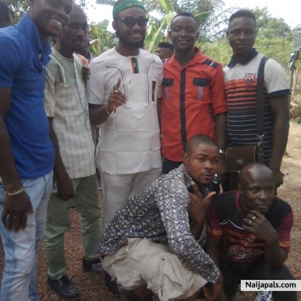 Ipob zones pay Visit to HRM Ozo Prince Chukwubuzor Mba (Ozo Akajiofor Igbo II, Ozo Ementaemeimo 1) known as Don Prince aka Sampe Master - click for next photo