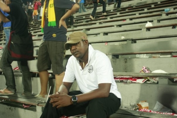 Watching Brazil vs Singapore - click for next photo