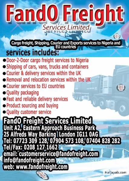 FandO Freight Services Limited - click for next photo