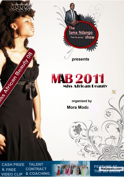Laurette lopo aka Miss African Beauty 2008 - click for next photo