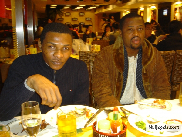 Me in a Brazilian resturant in hong kong. - click for next photo