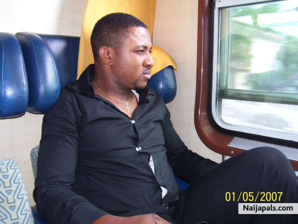 in the fast train - click for next photo