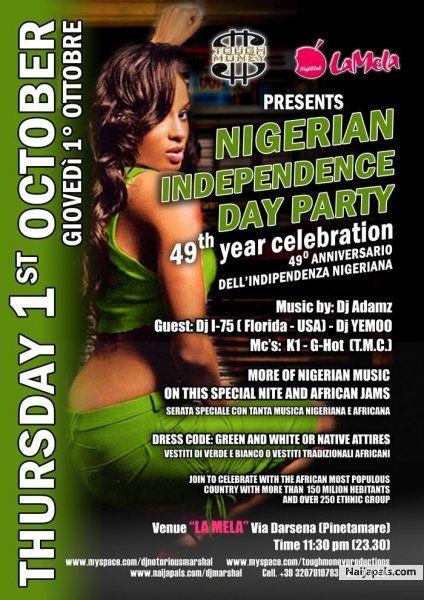 october first,nigerian independence party ( club la mela,naples.) - click for next photo