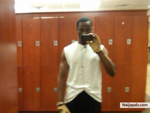 Leaving the gym - click for next photo