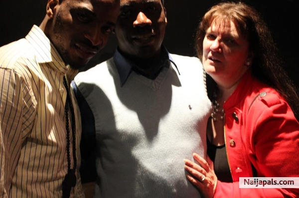 ME AND MY HUSBAND WITH 9ICE GLASGOW - click for next photo