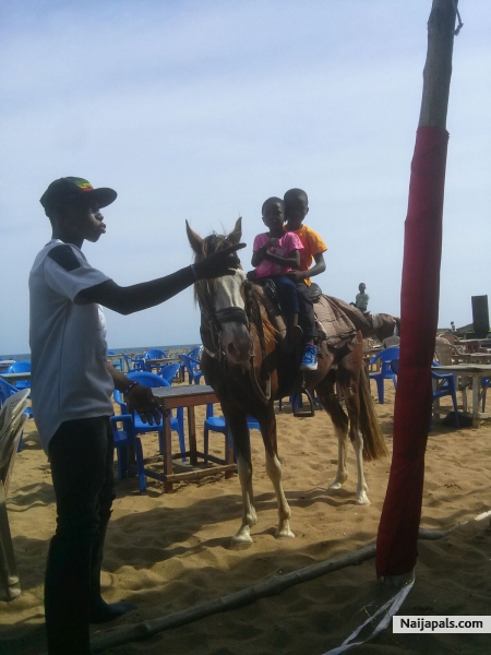 On the horse - click for next photo