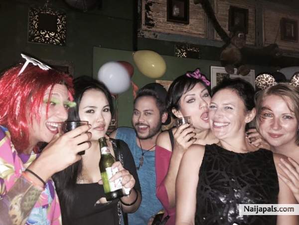 Crazy night out with the gang! - click for next photo