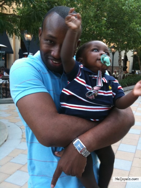 Me and Lil Princess Kadija in Ohio... I remember not believing my eyes when I saw her.. Kids grow so fast really^ ^ - click for next photo