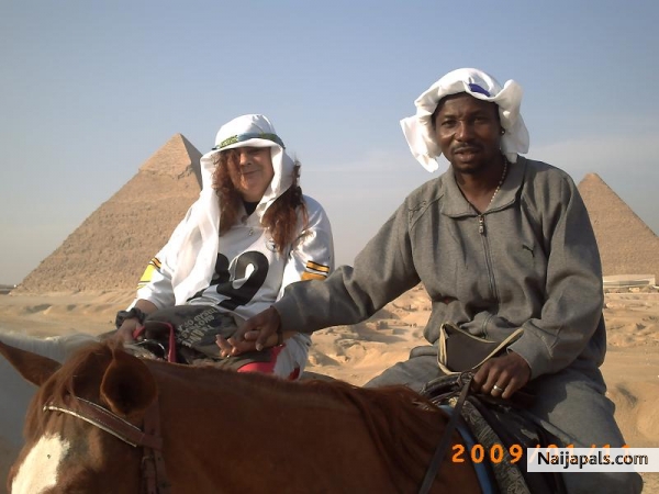 me and my husband in egypt - click for next photo