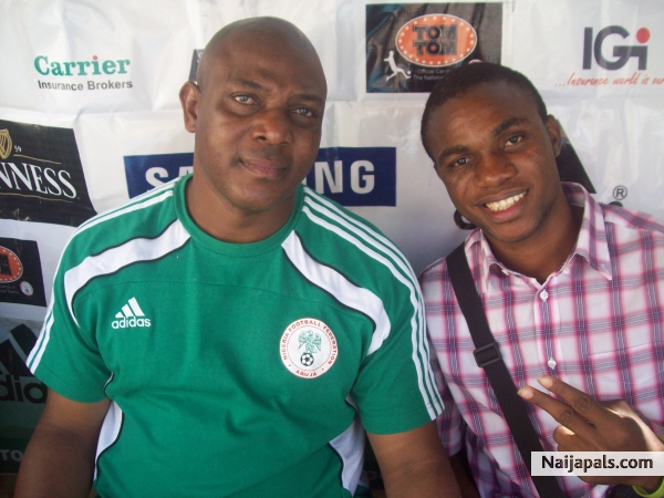 with the Big Boss - click for next photo