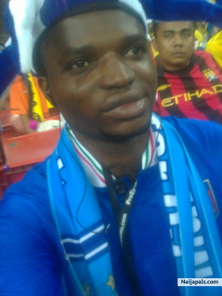 me in Bukit Jalil Stadium - click for next photo