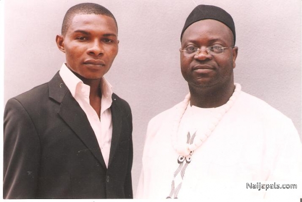 In a friends wedding,with my business partner - click for next photo