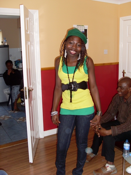 on ma bday - click for next photo