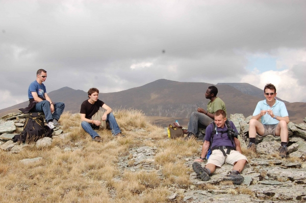 one of these things does not belong here...hhiking in Dragash, Kosovo - click for next photo