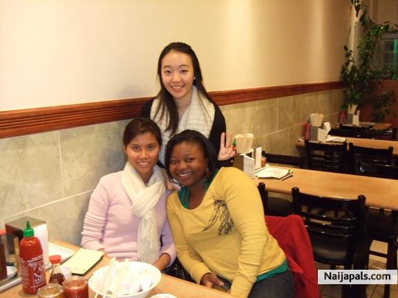 with my friends at a resturant - click for next photo