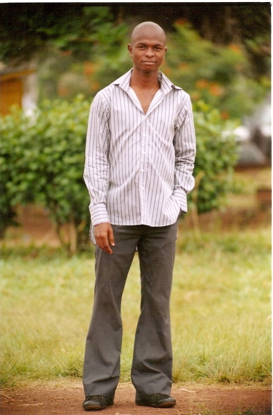 me standing like a soldier - click for next photo
