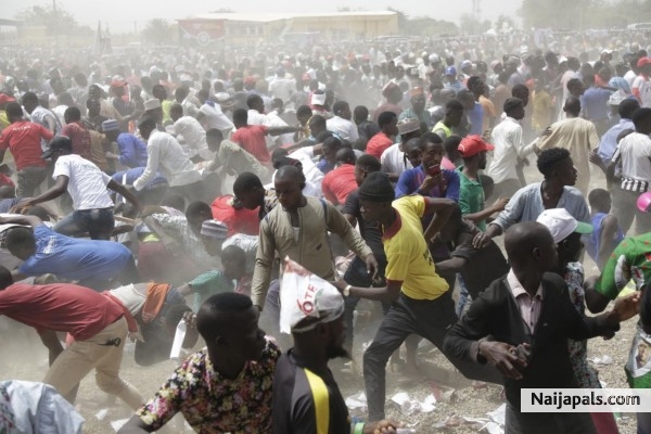 The Act scene of The Station Of The Cross in Nigeria - click for next photo
