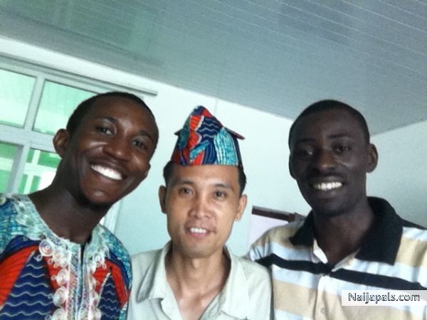 me and my friends in China - click for next photo