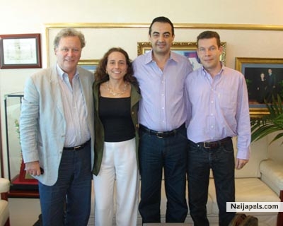 Visit Of Compagnia Del Verde to Mohamed Dekkak Chairman and Founder of Adgeco Group - click for next photo