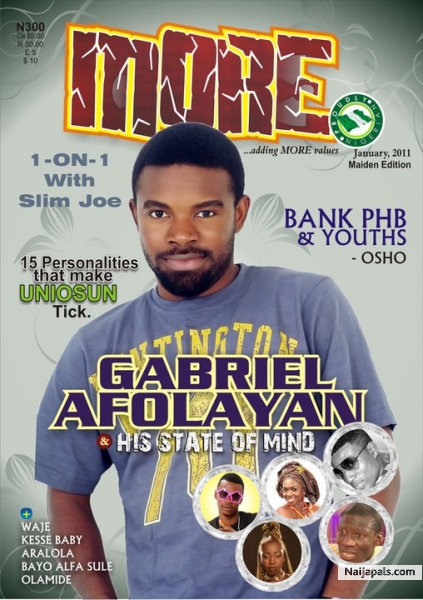 the cover page of my Magazine - click for next photo