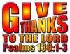 Give Thanks - click for next photo
