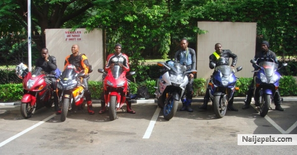 Going to Eagle Square From Parkview Hotel for our Bike Games (Intresting Game) - click for next photo