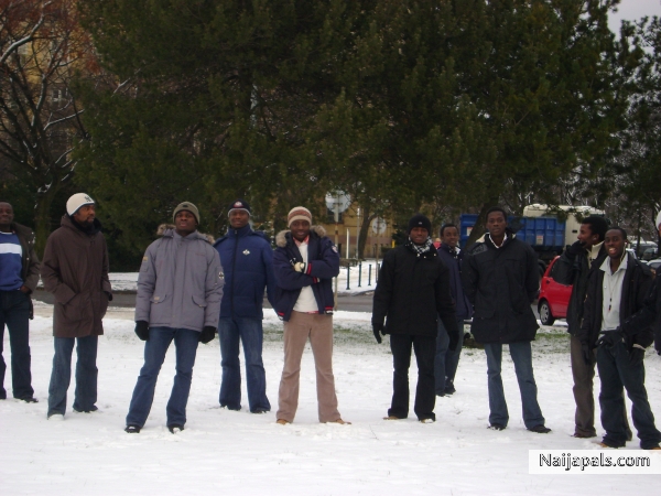 me n my naija guys - click for next photo