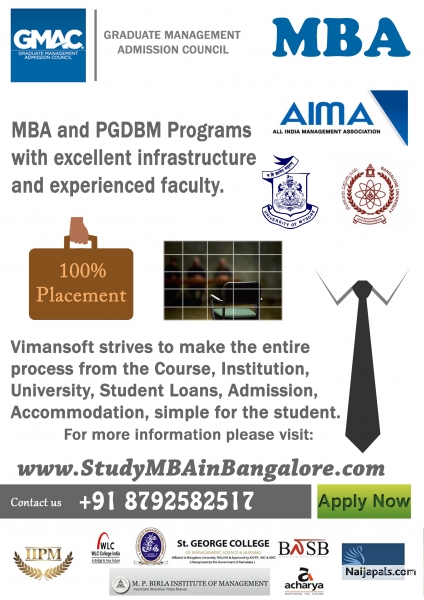 Study MBA and Higher Education in Bangalore, India - click for next photo