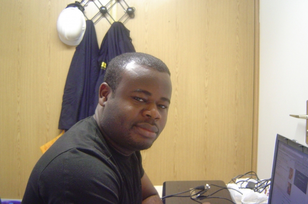 Me at Work - click for next photo