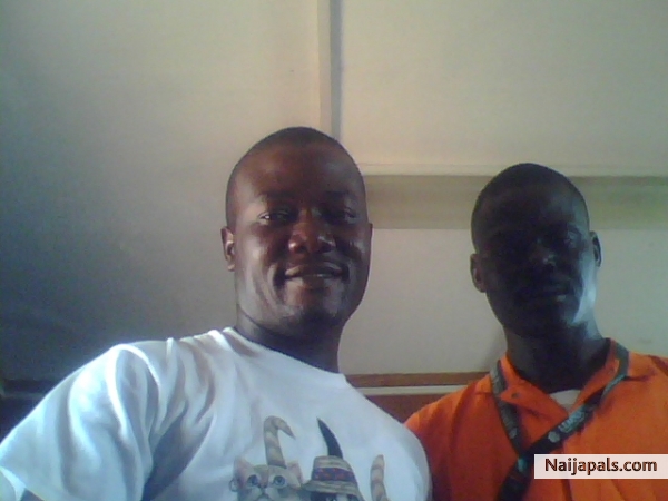 My co-worker and me - click for next photo