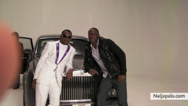 George Beke and Jmartins in South Africa during Psquare music video shoot - click for next photo