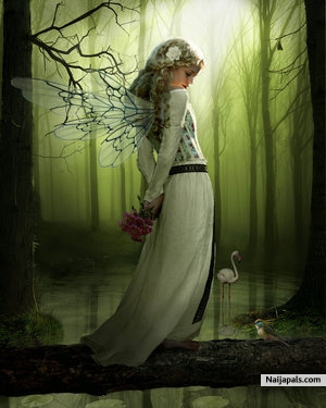 lil gurl in the woods - click for next photo