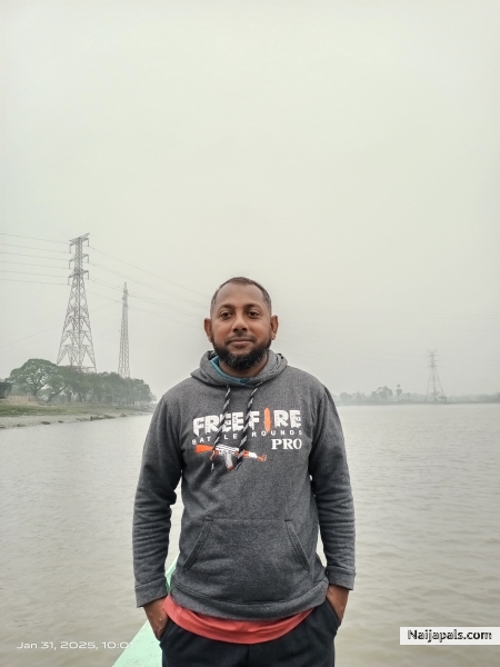 Md Firoz Mahmud at river side - click for next photo