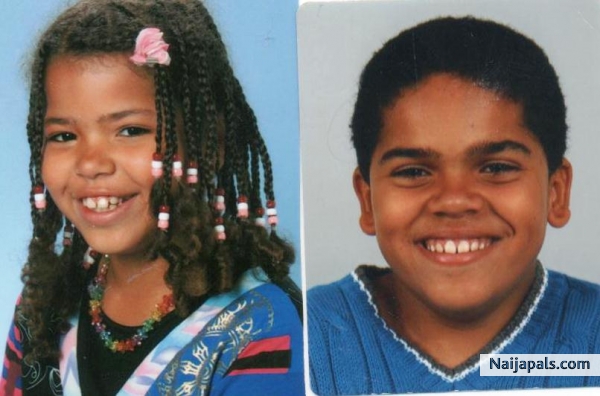 LATISHA TOLA AND KENLEY UCHE, 9 AND 10 YRS. - click for next photo
