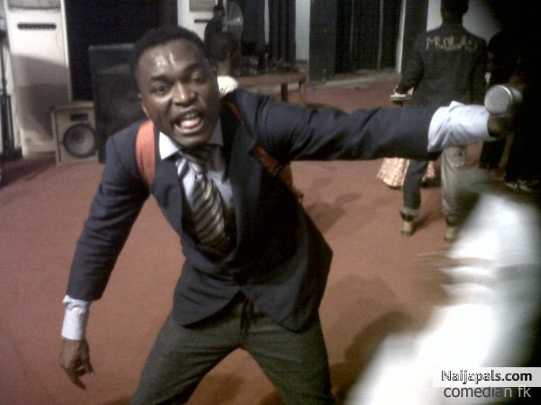 comedian fk with okporoko 3 - click for next photo