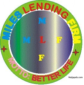 Attention On behalf of our company,mileslendingfirm we offer you the oppounity of lending credit loan from the company and we are here to inform you that the lending company is offering you this on the basis of just 3% interest rate only,Any interested person should please fill in the form below, I enclose the above mentioned for your perusal Name:.......................................................... Address:........................................................ Contact Phone number:. - click for next photo
