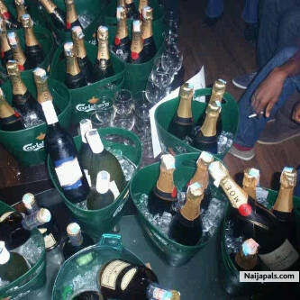 having fun at Page club in Ikeja, Lagos state - click for next photo