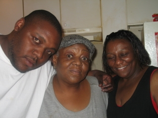 Mom, Brother and myself - click for next photo