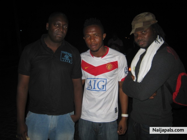 i mr seun and my director - click for next photo