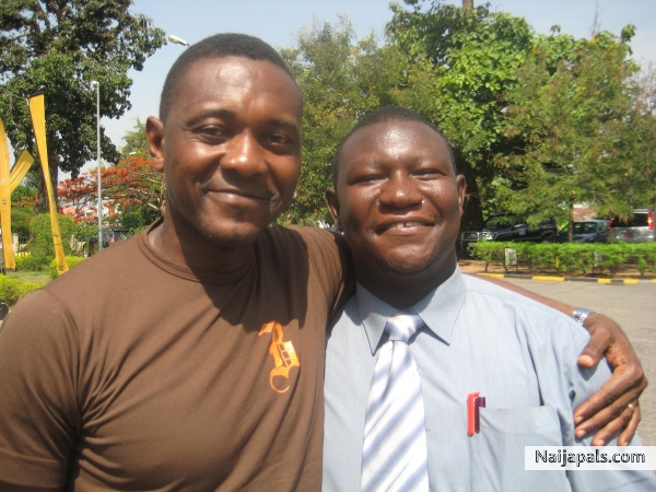 Ben (MTN Project fame tutor) and gabu - click for next photo