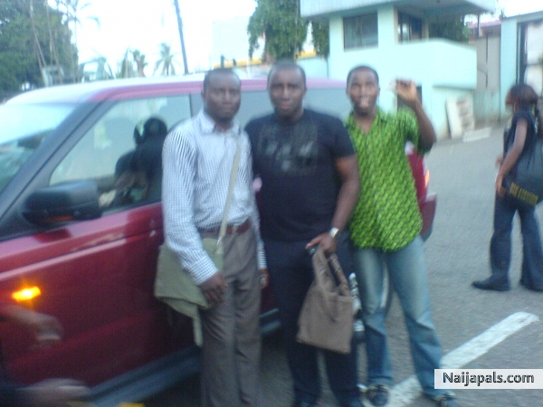 myself, Frank and Ahmed - click for next photo