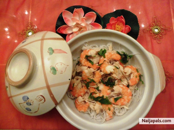 forgot what this dish includes-perhaps chicken - click for next photo