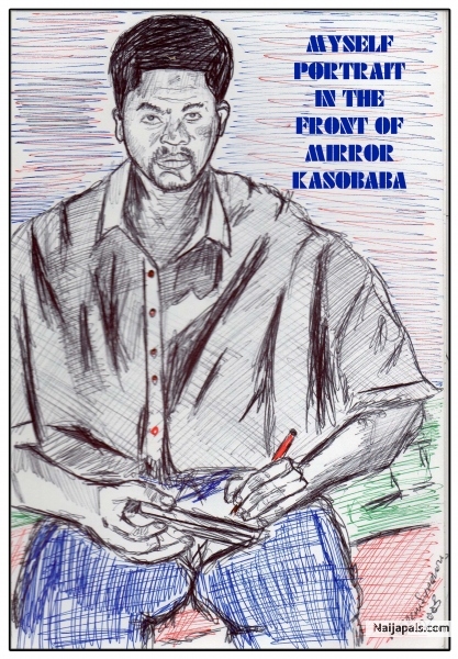 SELF PORTRAIT BY MIRROR AND THE PEN @2015 - click for next photo