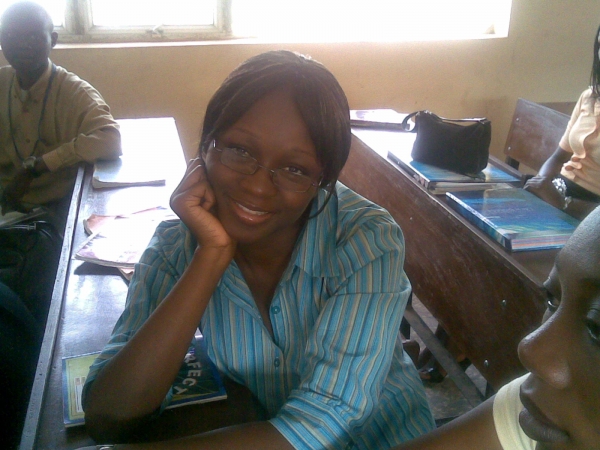 in class.Serious girl innit? - click for next photo