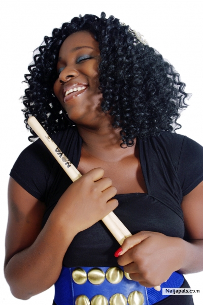 me and my drum sticks - click for next photo