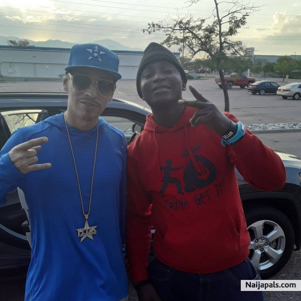 BigDru with Texas Producer Filero - click for next photo