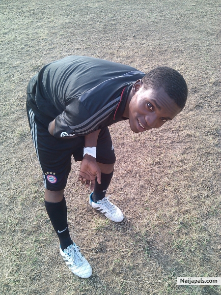At training - click for next photo