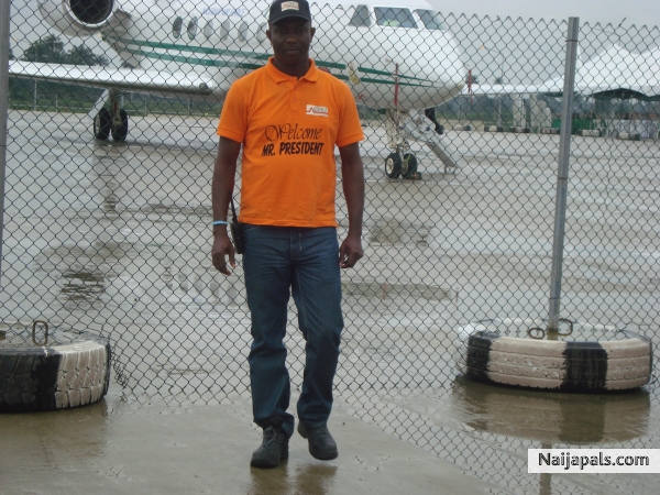 Akwa Ibom International Airport Project - Presidential Visit - click for next photo