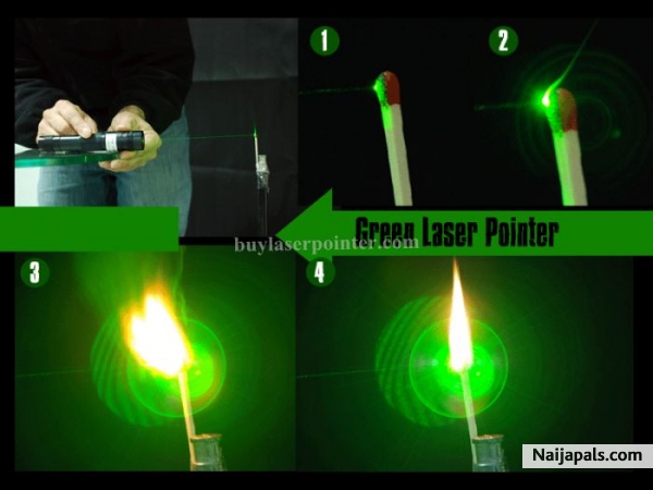 Some amateur astronomers and small observatories have Green Laser Pointer 2000mw fixed telescopes in use. http://www.buylaserpointer.com/green-laser/p-10.html http://www.buylaserpointer.com/green-laser/p-25.html - click for next photo